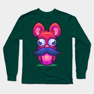 Mouse-stache Long Sleeve T-Shirt